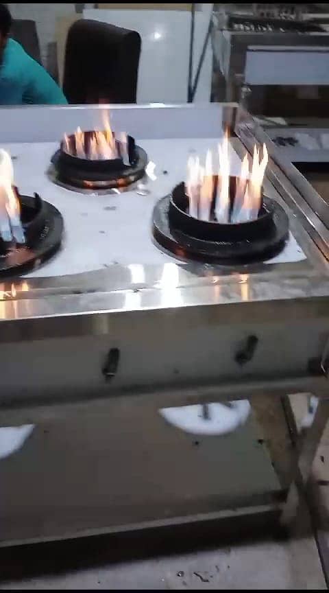 Pakistani Stove 2 burner (chollah half body) ,  3 burner stove 3