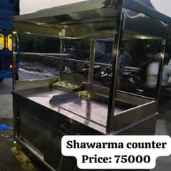shwarma counter , Shawarma machine , all kitchen equipments