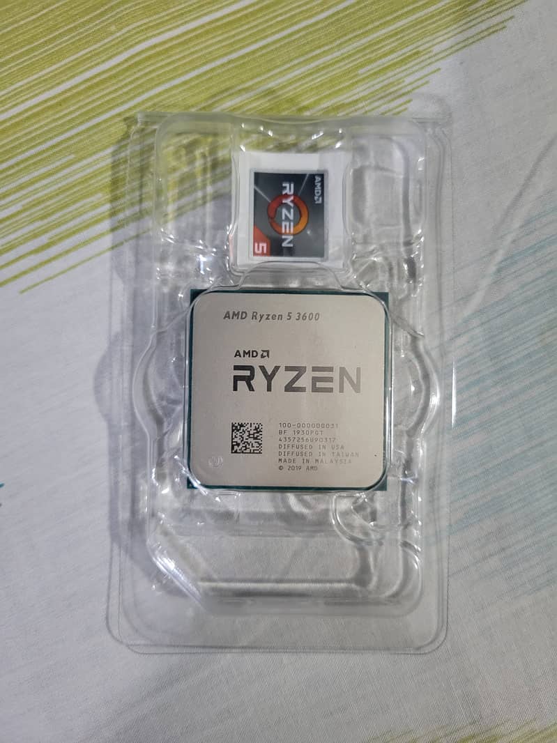 AMD Ryzen 5 3600 with Box and Cooler 2