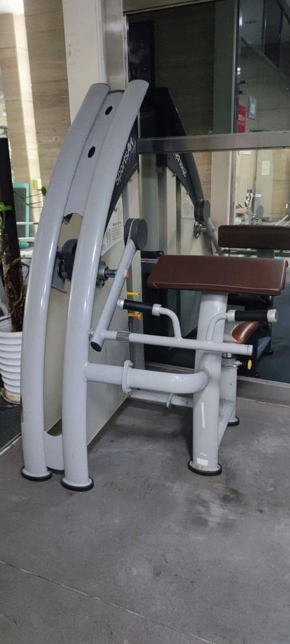 treadmill elliptical dumbbell SPORT ART Commercial gym setup bench rod 3