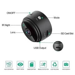 IP Mini Small Wifi Camera A9 or Sq11 Sq8 Wall clock IP camera cctv ava