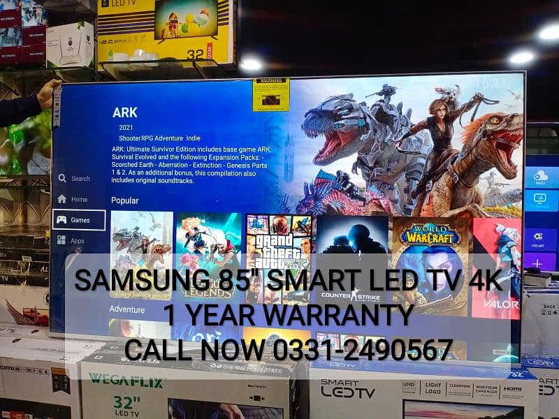 HURRYUP!! BUY 85 INCHES SMART 4K LED TV 1 YEAR WARRANTY 1