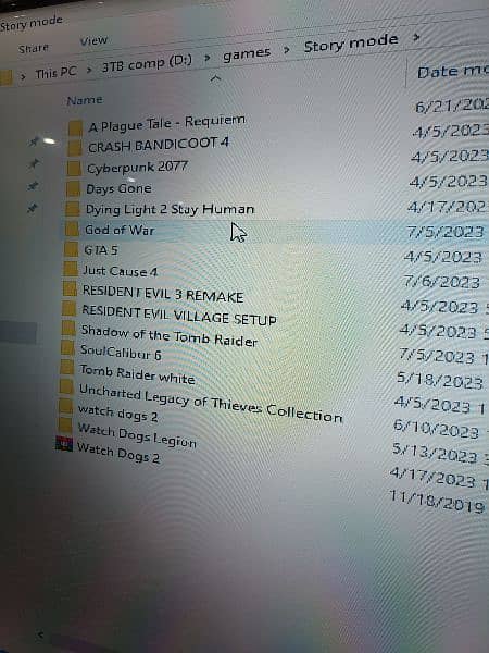 3 tb computer hard drive filled with games 5