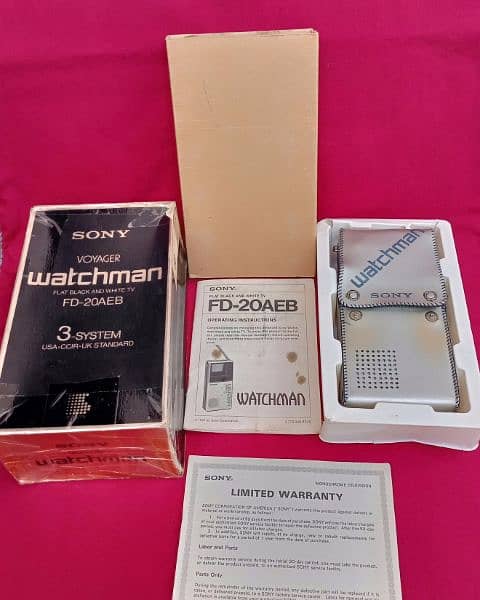Sony Pocket Watchman Made in Japen 1