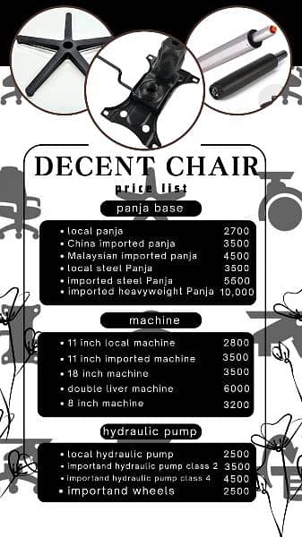 Decent chair repairing centre 7