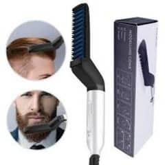 electric beard straightener available in qty
