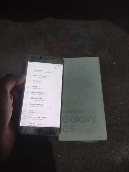 Samsung c5 4gb ram 32gb rom Super AMOLED display 5