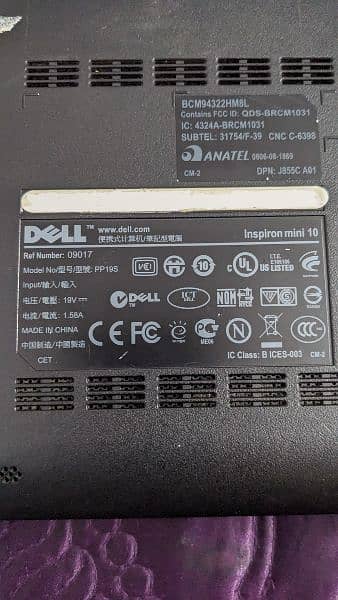 Dell Inspiron Mini 10 3