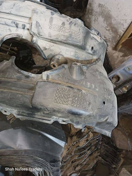 Toyota Vitz 2005-2023 Shields- Vitz Fender Shield - Vitz Engine Shield 5