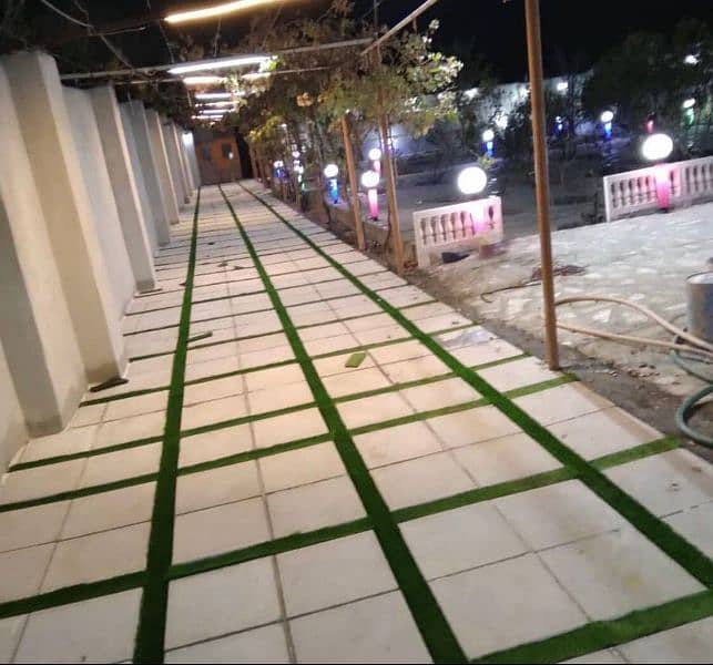 Synthetic Artificial Grass - Commercial Landscape Grass - Home Grass 18