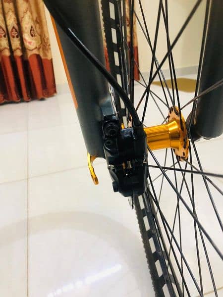 mountain bicycle hydraulic disc break 14