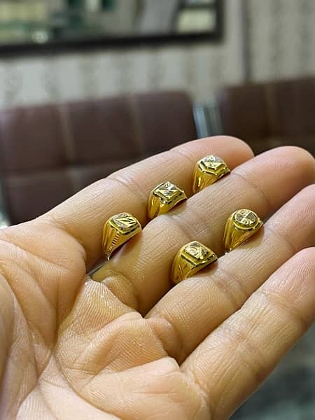 Gold Baby Rings 2