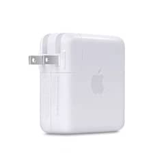Apple 61W USB-C Power Adapter, commonly used for charging MacBooks