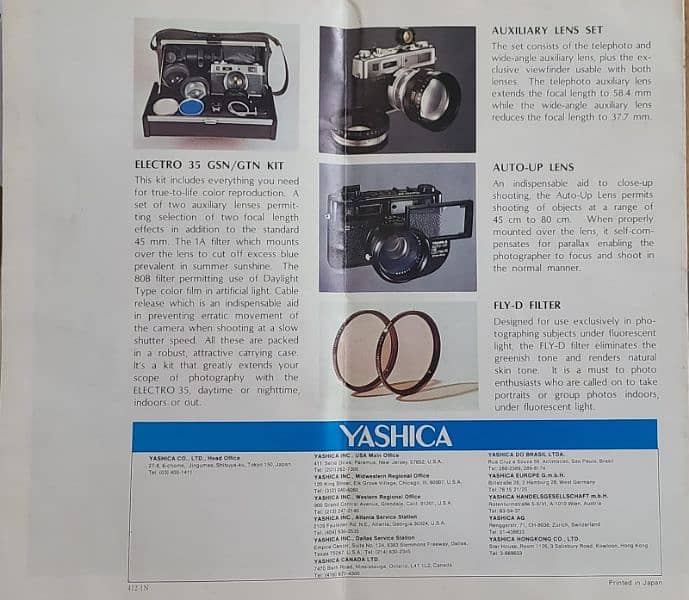 Yashica Electro 35 GSN/GTN 8