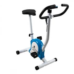 exercise bike is a space-saving choice and great for regular training.