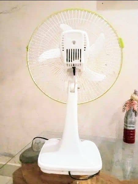 New Large battery 18 inch Rechargeable Fan 4 hr/ Chargeable / charging 1
