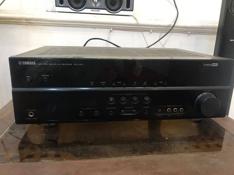 speakers Sony full set and Panasonic Yamaha RXV-371 5.1 channels 4