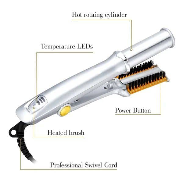 Professional Hair Straightening Iron Curling Iron Straightener 3