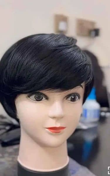Hair wig full head is available at 0306 4239101 4