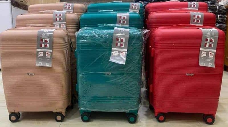 fiber suitcase/carry on bags _travel set - Travel bags_Travel trolley 14