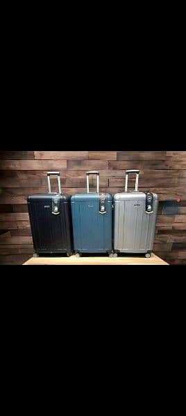 fiber suitcase/carry on bags _travel set - Travel bags_Travel trolley 15