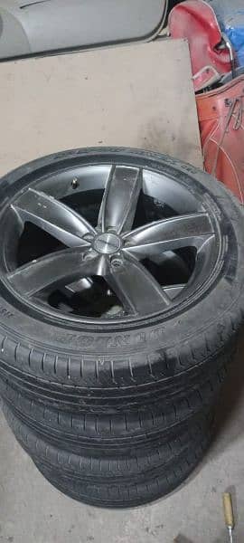 17 inch vossen GLi Rims with tyre 0