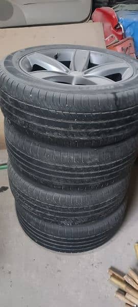 17 inch vossen GLi Rims with tyre 1