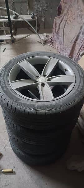 17 inch vossen GLi Rims with tyre 2
