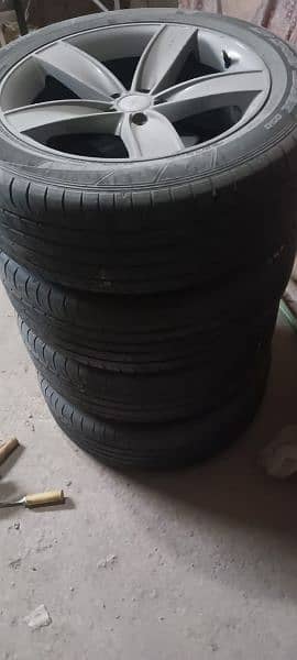17 inch vossen GLi Rims with tyre 5
