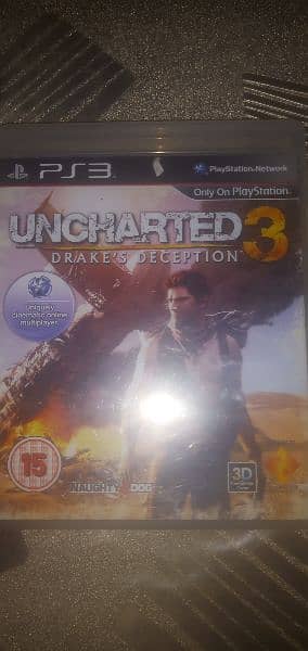 ps3 Uncharted game sisc