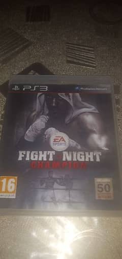 ps3 fight night championship game disc