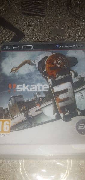 ps3 skate 3 game disc 0