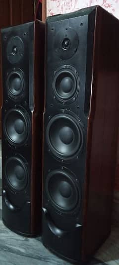 korean speakers Tower 180 watts 8 inches double total genuine