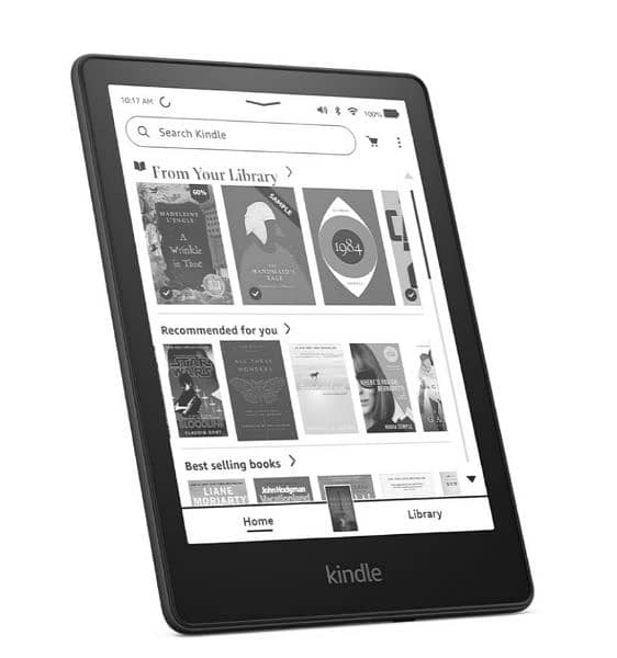 Kindle Paperwhite 11th Gen. 6.8" display with adjustable warm light. 1