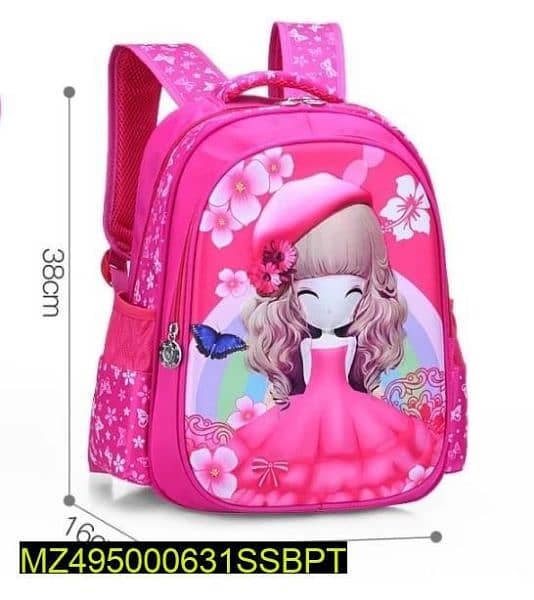 Girl's Parachute Doll School Backpack . . . . Cash on Delivery 1