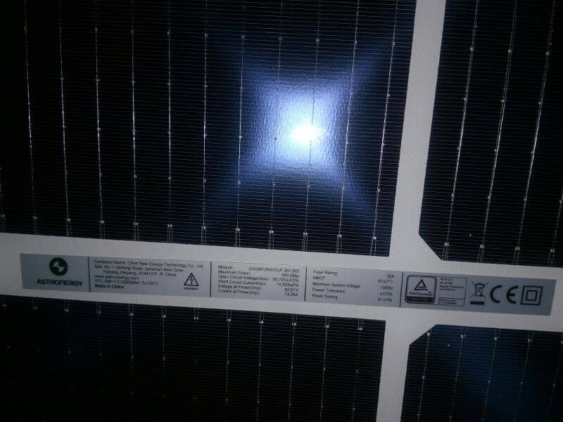 Canadian Hiku6 545 Watt Bifical double Glass solar Panels 1