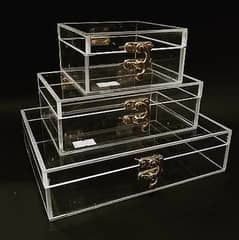 Acrylic box / acrylic gift box / transparent box / acrylic cake box