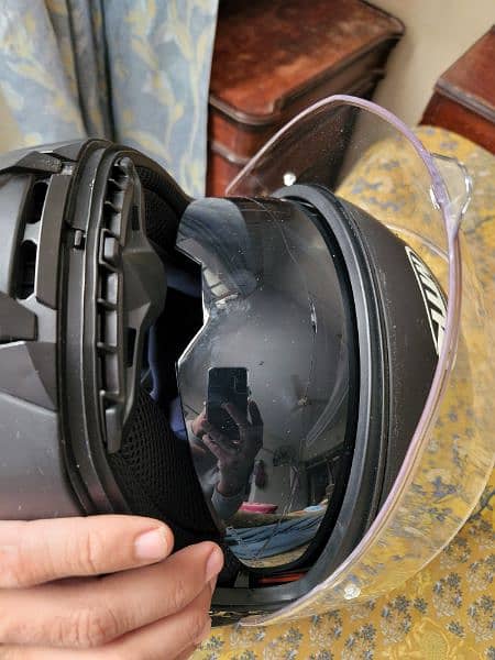MTR Helmet matt black bought from Uk size small 0