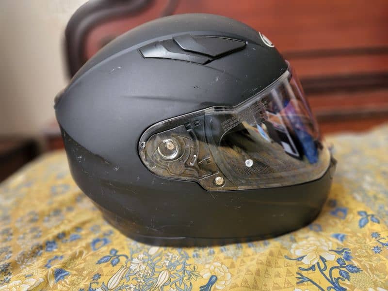 MTR Helmet matt black bought from Uk size small 7