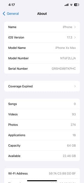 iphone xs max 64gb non pta 3