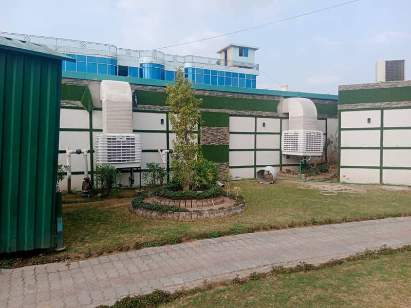 Ducting Evaporative air cooler for (Masjid) 7