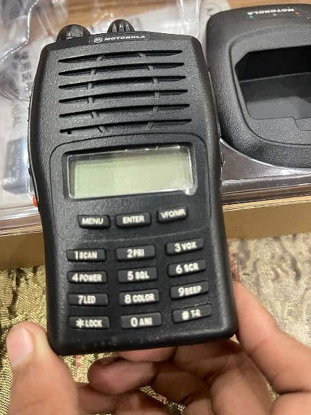 Motorola wireless FM Transceiver for emergency call model MT-77 11