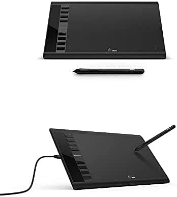 Graphics Drawing Tablet ,10X6 Inches Digital Drawing UGEE M708 WACOM 5