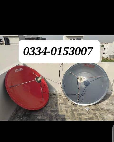 hd dish antenna setting services 0