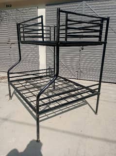 Strong Iron Double Bunk Bed for sale
