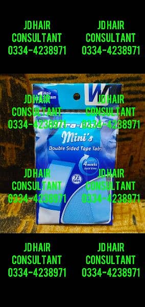 lace front tape /strong hold tape /blue tape for wig. 4