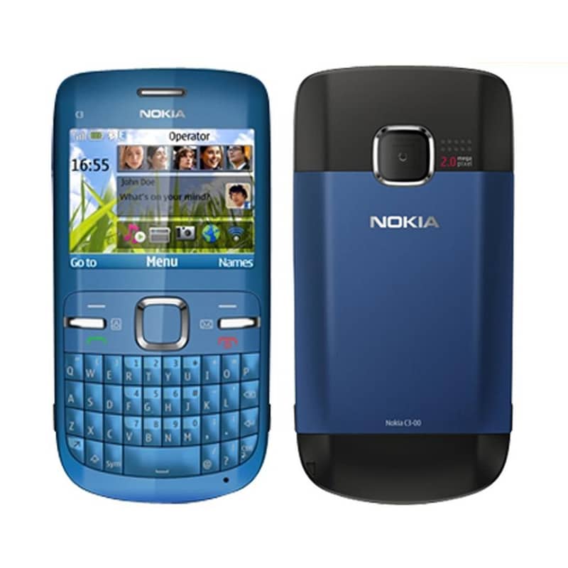 Nokia C3-00 Original With Box PTA Approved Official 2.4 Inch Display 0