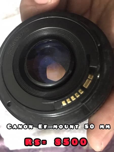 canon lenses DSLR good condition 1
