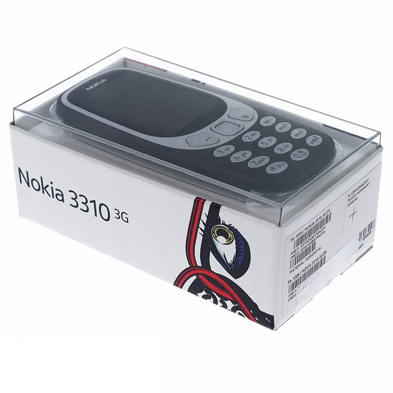 Nokia 3310 Original With Complete Box Official PTA Approved Dual Sim 2
