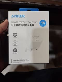 Anker Powerport 3 20w Cube PD USB-C Charger Original Box Packed